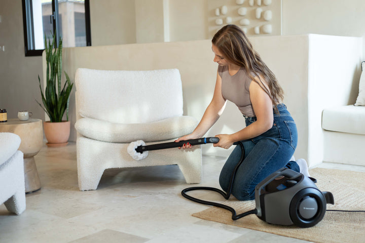 Furniture/upholstery accessory for steam cleaners